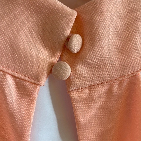 NWOT - Lulu’s Dress Rehearsal Peach Skater Dress - Picture 9 of 11